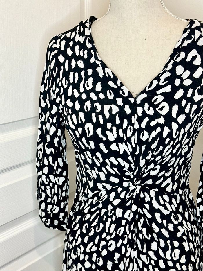 Robe à motifs demi manches - photo numéro 3