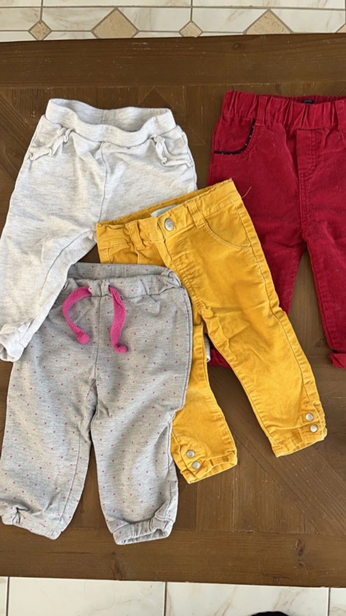 Lot de 8 pantalons fille - photo numéro 2