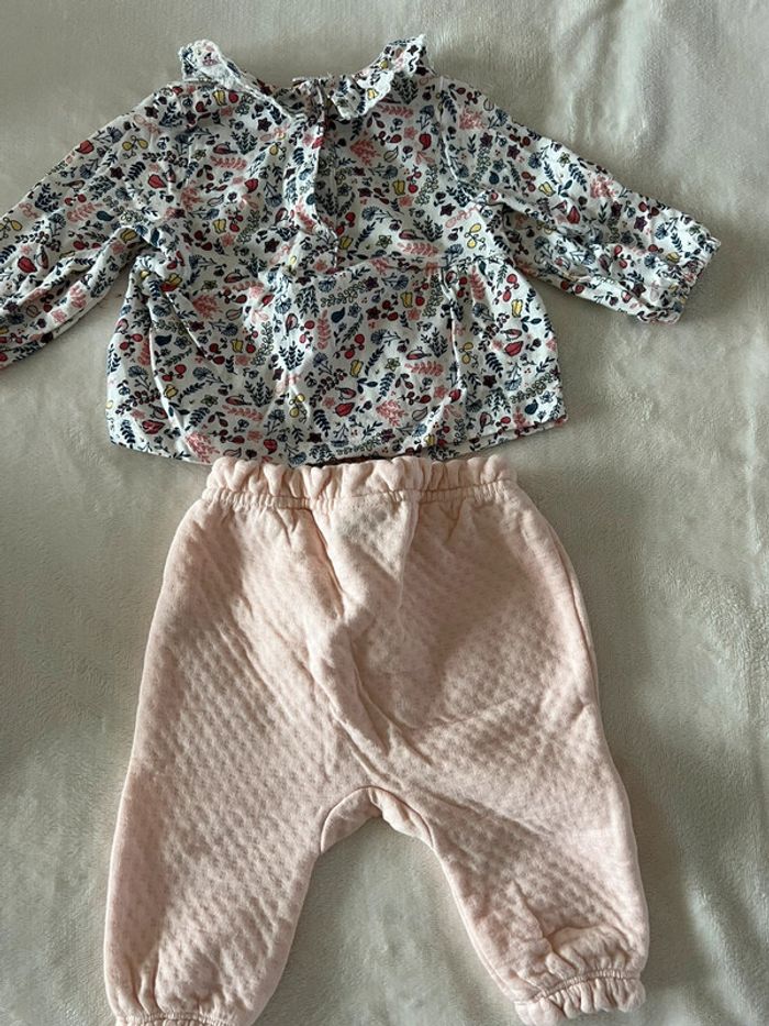 Ensemble haut + pantalon Tape à l’œil taille 3M /59cm - photo numéro 3