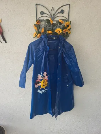 Veste de pluie.