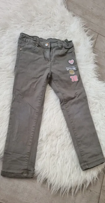 Pantalon épais kaki