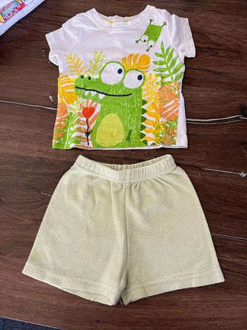 Ensemble crocodile 🐊 bébé garçon 9 mois