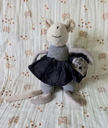 Doudou souris Moulin Royy Aimé et Céleste
