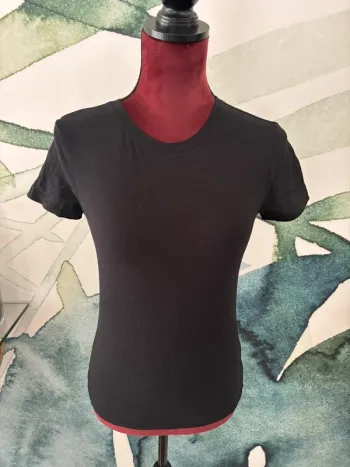 T shirt noir primark stretch XS