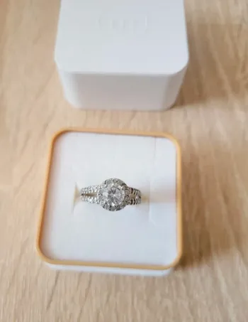 Superbe bague en argent taille 54