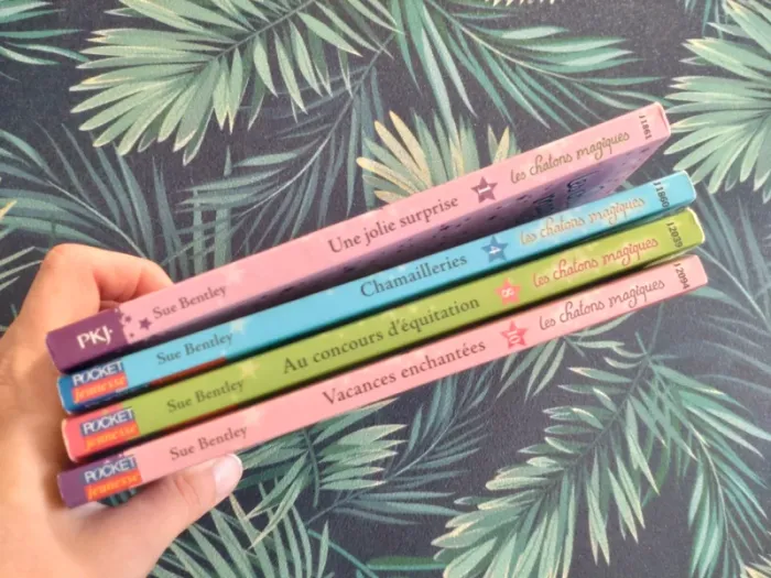 Lot de 4 livres enfant Les chatons magiques, Tomes 1,4,8 et 10 - photo numéro 2