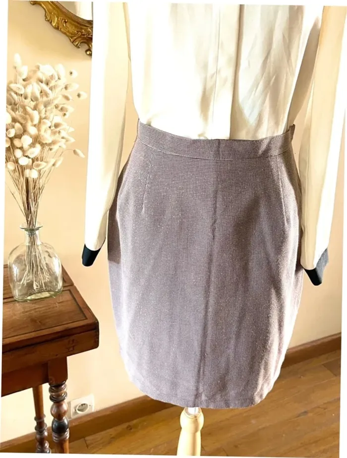 Sublime Jupe Élégante - Image d’un Jour (Vintage) - Taille M - photo numéro 12