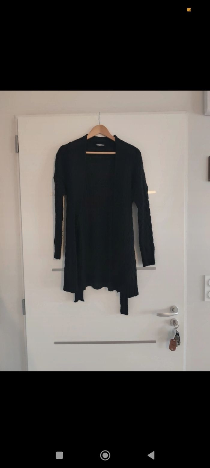 Gilet long épais