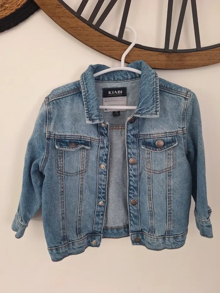 Veste en jean kiabi