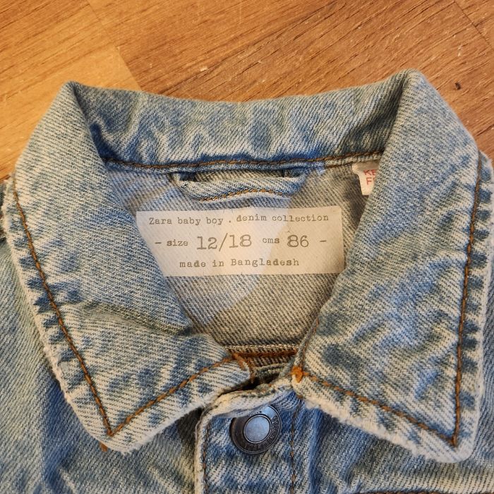 Veste en jean 12 mois - photo numéro 3