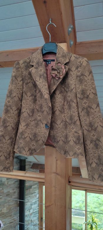 Veste laine courte Zara taille 38