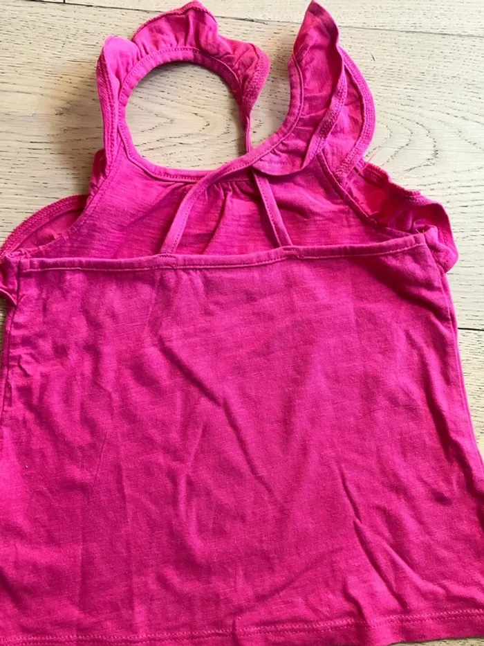 Lot vêtements été jupe/haut a bretelles + gilet 3 ans Vertbaudet - photo numéro 9