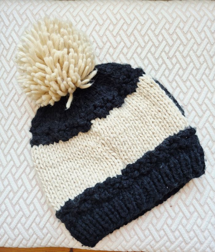 Bonnet femme pompom new look - photo numéro 2
