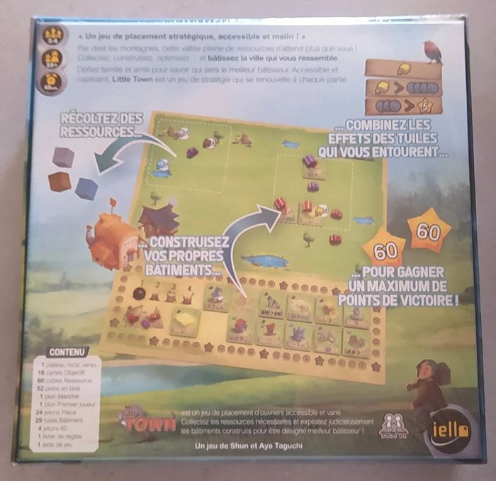 Little town - Jeu de société sous emballage - photo numéro 2