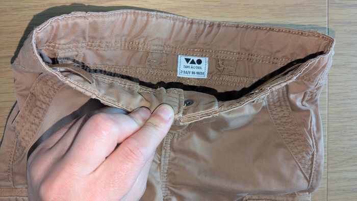 Short marron clair garçon 2- 3 ans - photo numéro 2