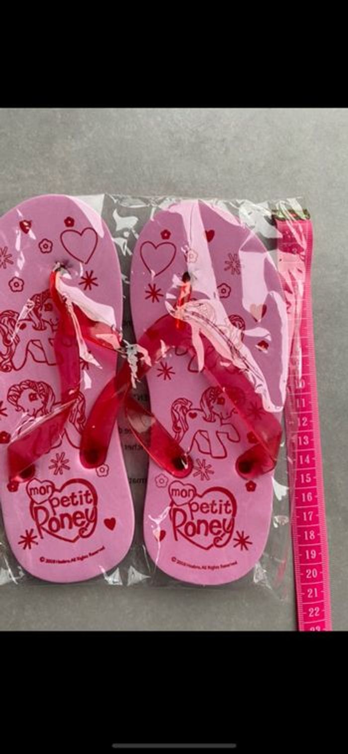 Tongs Mon petit poney Neuve Taille 25/26 - photo numéro 7