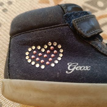 Chaussure Geox bleu marine et violette