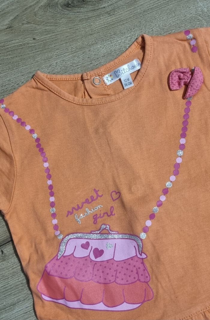 Lot t-shirts MC 12 mois - photo numéro 10