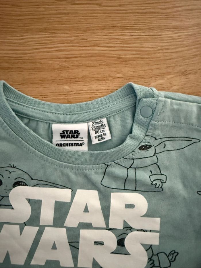 T-shirt manches longues coton Star Wars 23 mois - photo numéro 2
