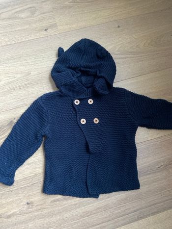 Gilet bleu marine