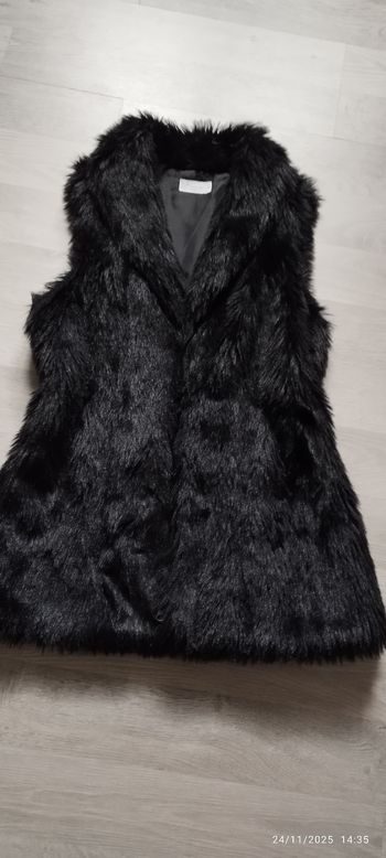 gilet fausse fourrure sans manches