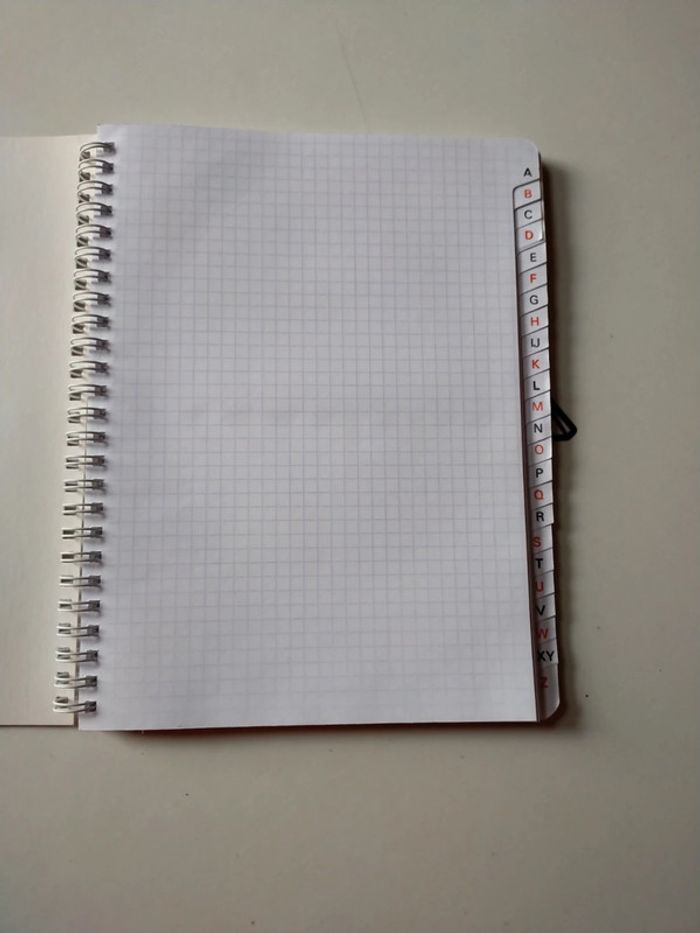 Cahier répertoire - photo numéro 2