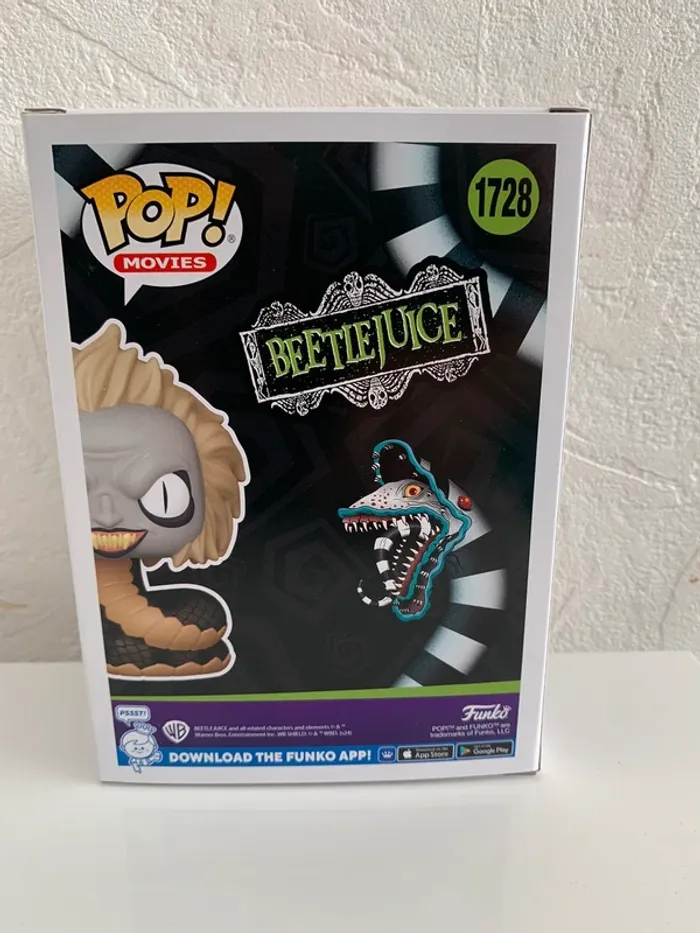 Funko Pop Beetlejuice serpent #1728 - photo numéro 3