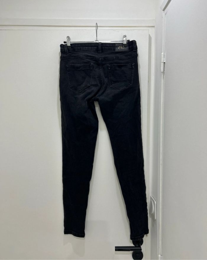 Jean Zara noir taille 34 - photo numéro 5