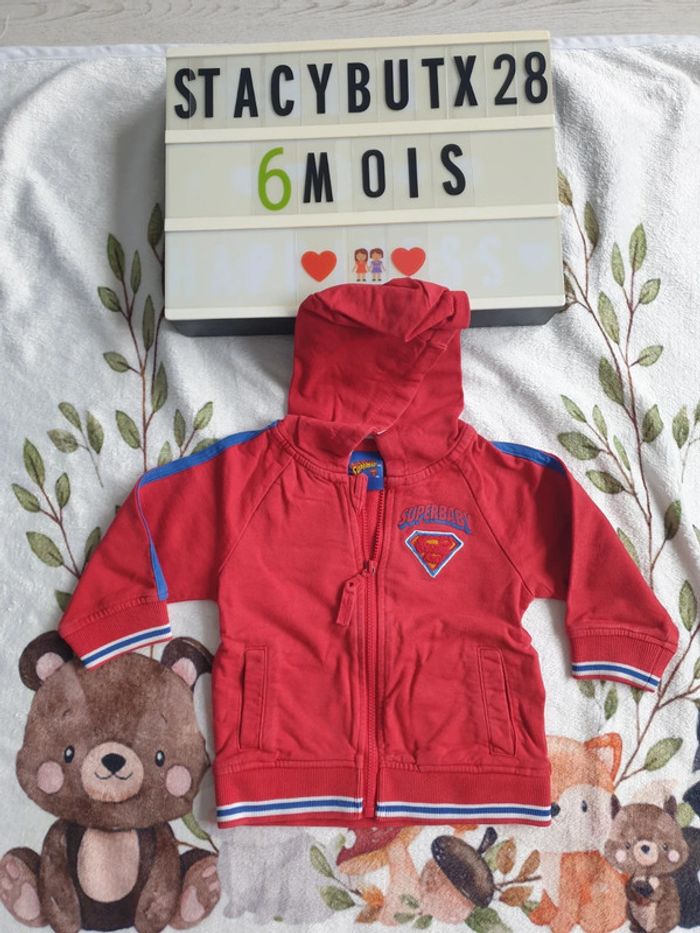 Veste superman 6 mois garçon
