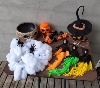 Lot de décorations pour Halloween