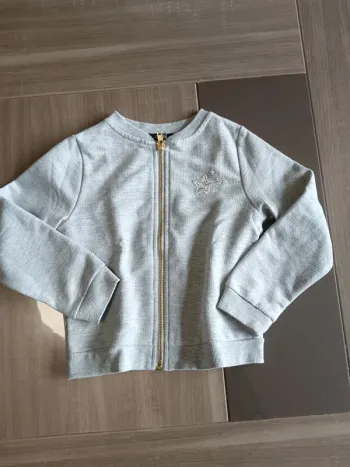 Gilet zipper fille 6 ans