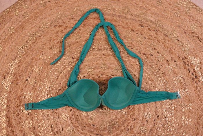 Maillot de bain Etam vert multiposition - photo numéro 3