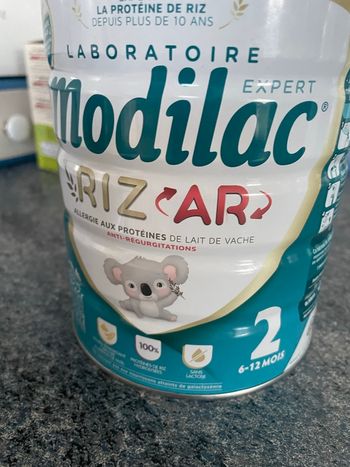 1 boîte Modilac riz AR 2 neuve