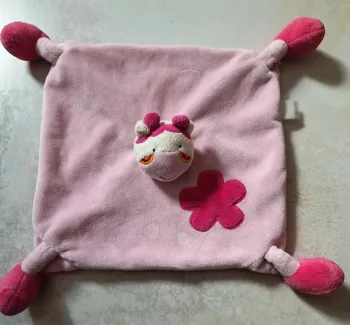 DOUDOU CARRE PLAT GIRAFE - BAWI