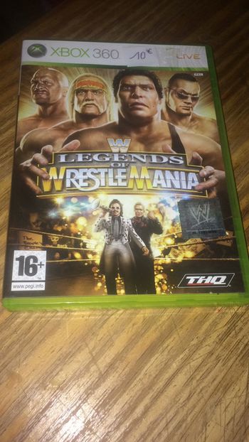 Jeu Xbox legends of wrestle mania