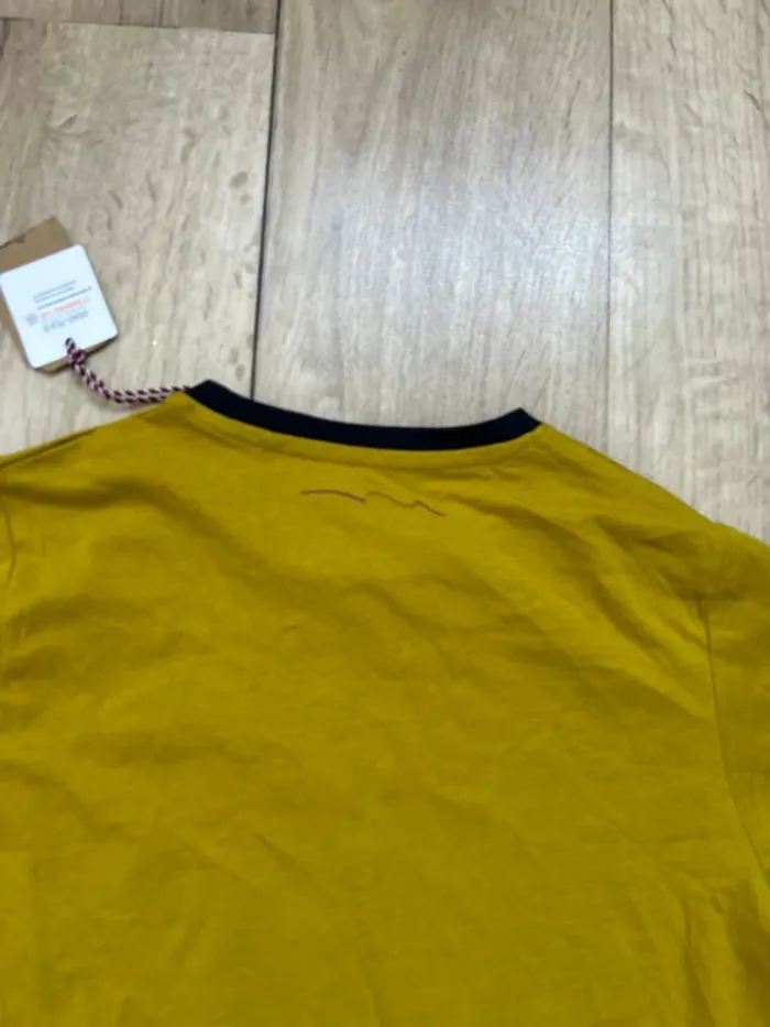 T-shirt moutarde dorée Teddy Smith since 1989 12ans - photo numéro 4