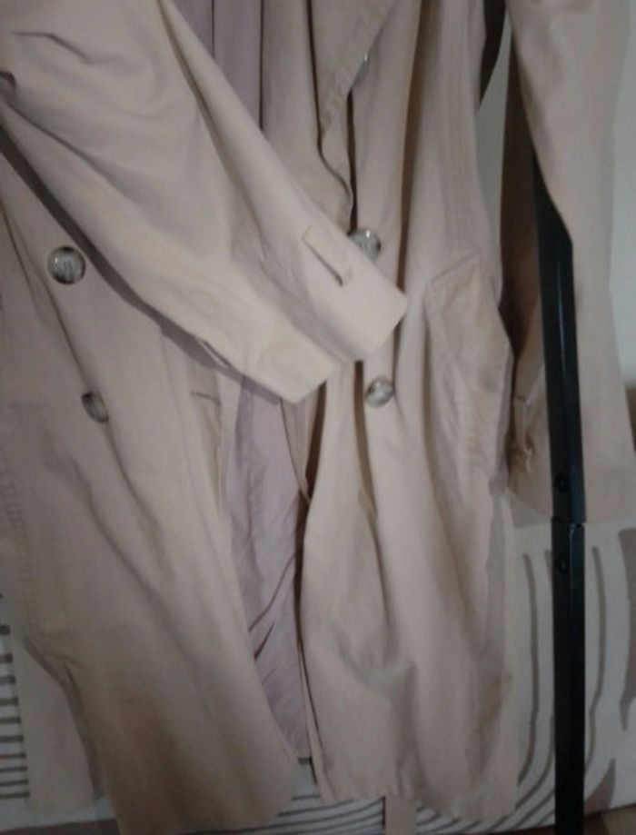 Trench long beige Gérard darel t40 - photo numéro 4