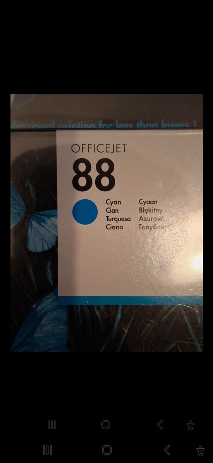Lot 2 Cartouche office.jet 8i ceylant pour HP - photo numéro 3