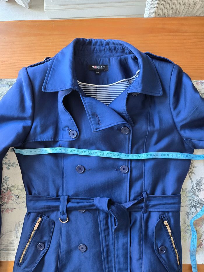 Trench bleu - photo numéro 6