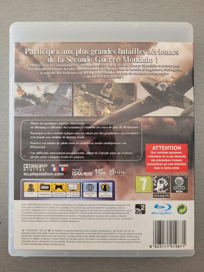 Jeux vidéo PS3 IL 2 sturmovik birds of prey - photo numéro 2