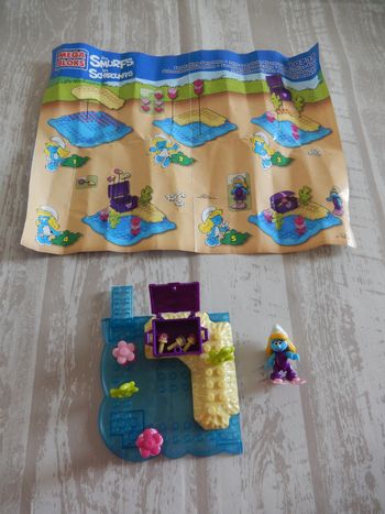 Mega Bloks 10738 Schtroumpfette plongeuse