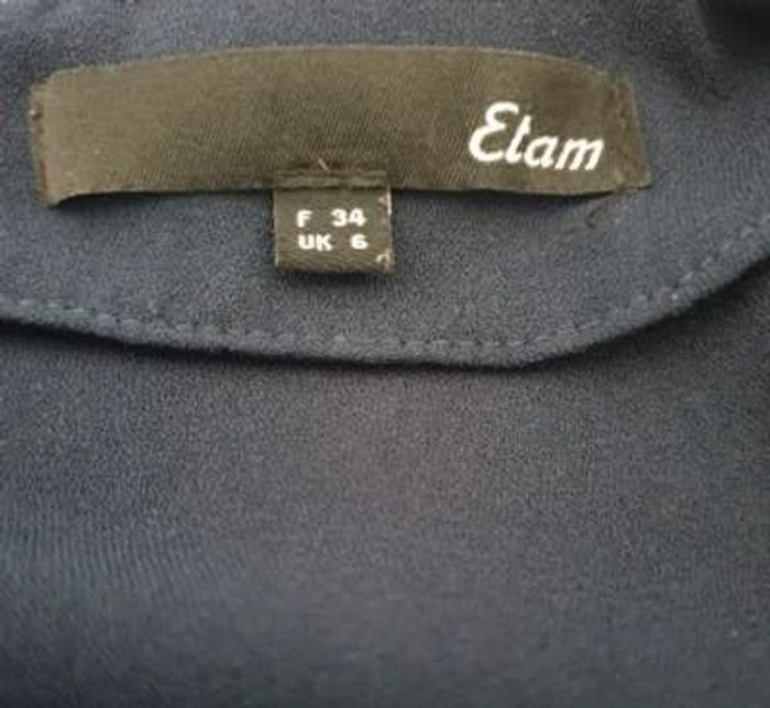 Robe sexy bleue marine T34 - photo numéro 3