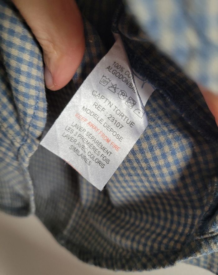 Chemise manches longues captain tortue 116 cm - photo numéro 6