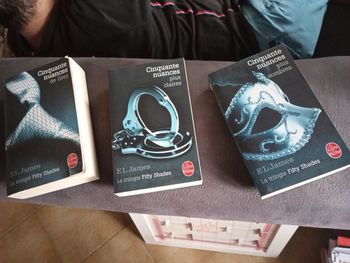 Lot trilogie cinquante nuances de Grey
