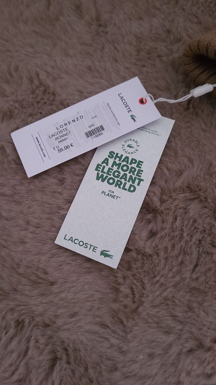 Sweat et bonnet lacoste - photo numéro 8