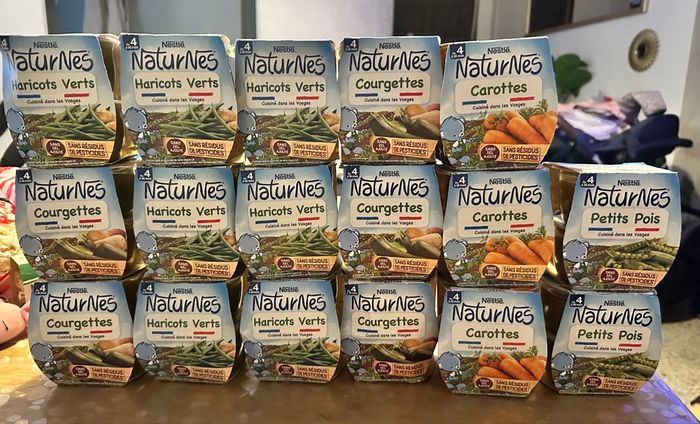 Petits pots de legumes