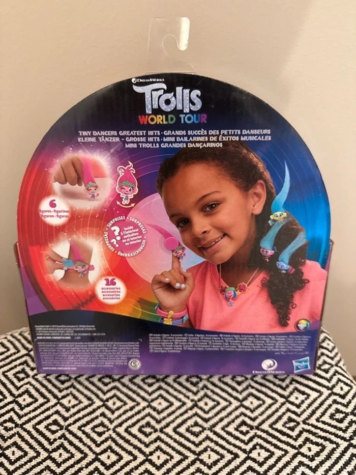 Hasbro - Coffret Trolls 6 figurines Grands succès des petits danseurs Trolls - photo numéro 2