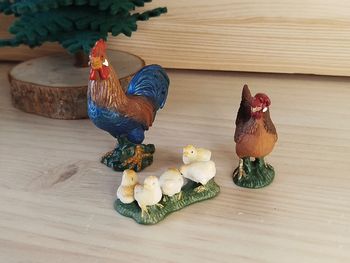 Schleich famille gallinacés figurine Animal de la ferme