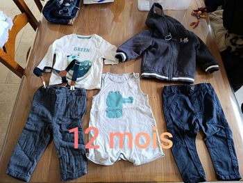 Lot vêtements garçon 12 mois