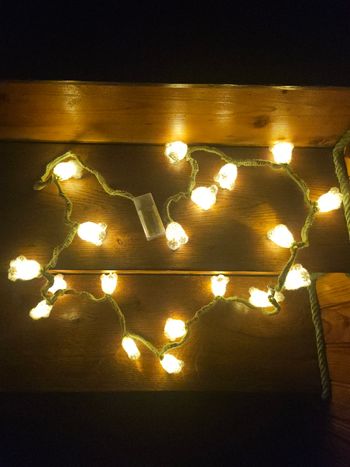 Guirlande lumineuse blanche